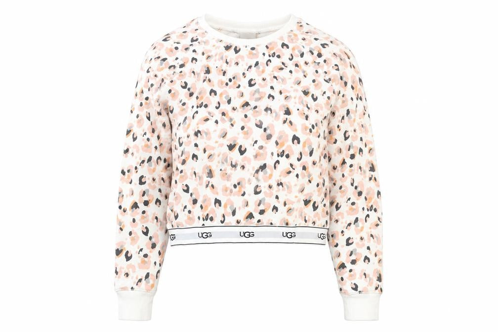 Womens UK S Regular UGG Multicoloured Pullover Sweatshirt