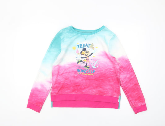 Disney Girls Multicoloured L Pullover Sweatshirt Minnie Mouse