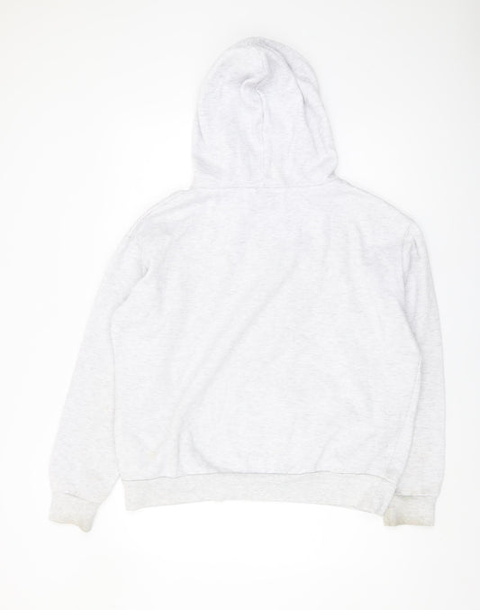 Disney Women's Grey Mickey Mouse Pullover Hoodie, M