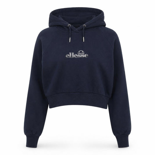 Womens UK 4 Regular ellesse Blue Pullover Hoodie
