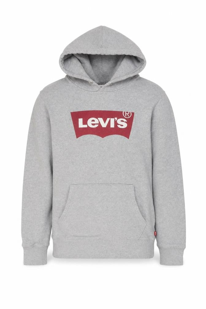 Mens UK S Regular Levi's Grey Pullover Hoodie