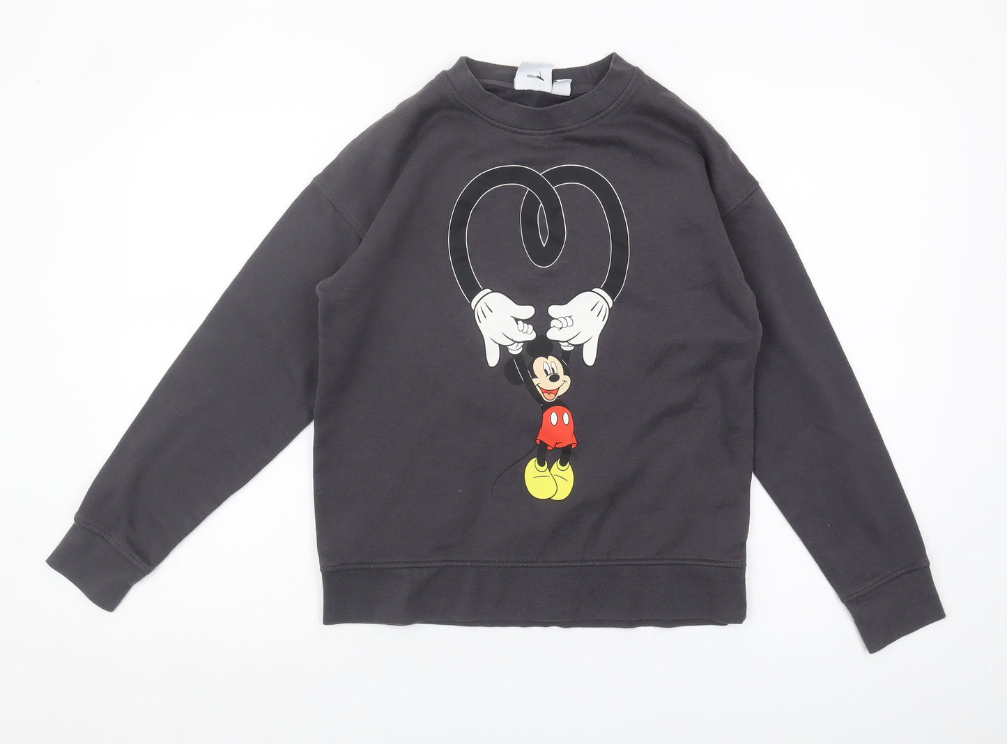 Disney Women's Black Graphic Sweatshirt 2XS