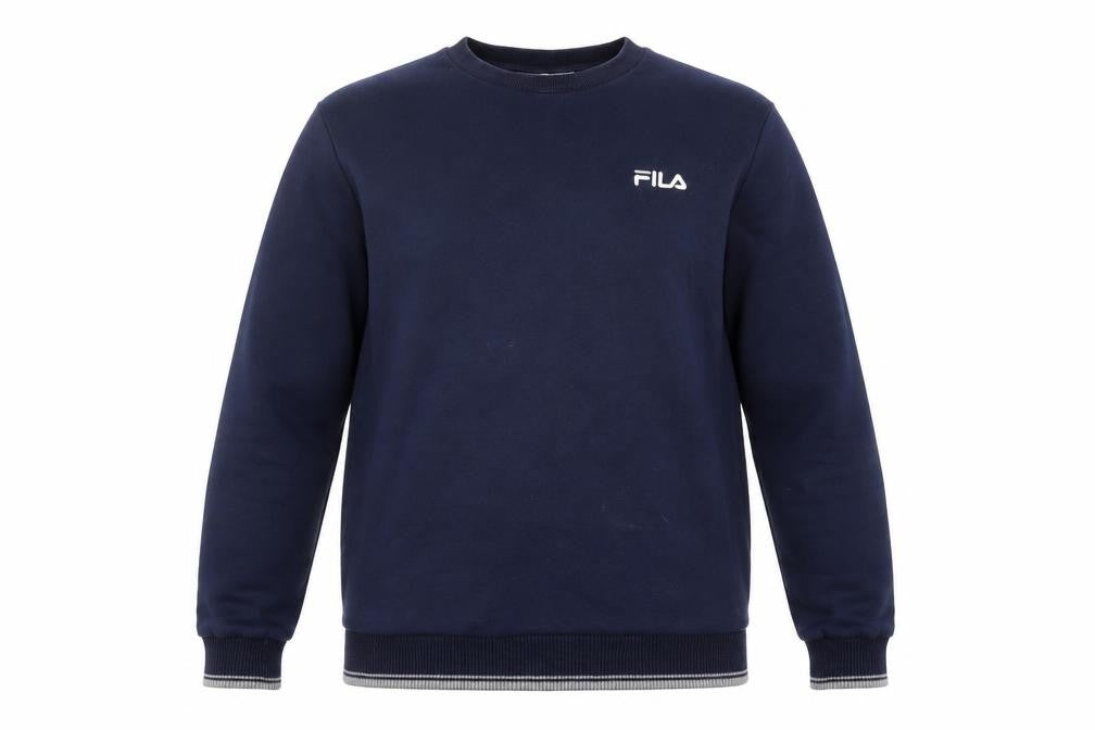 Mens UK M  FILA Blue Pullover Sweatshirt