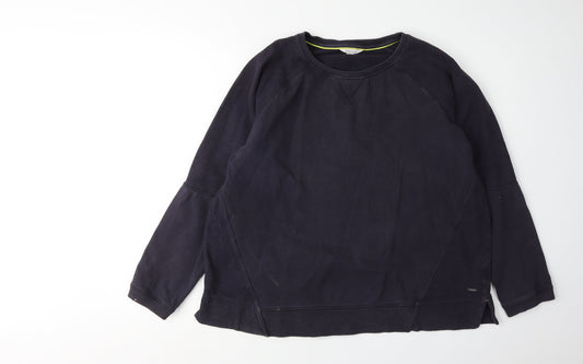 White Stuff Women's Black Pullover Sweatshirt Size 14