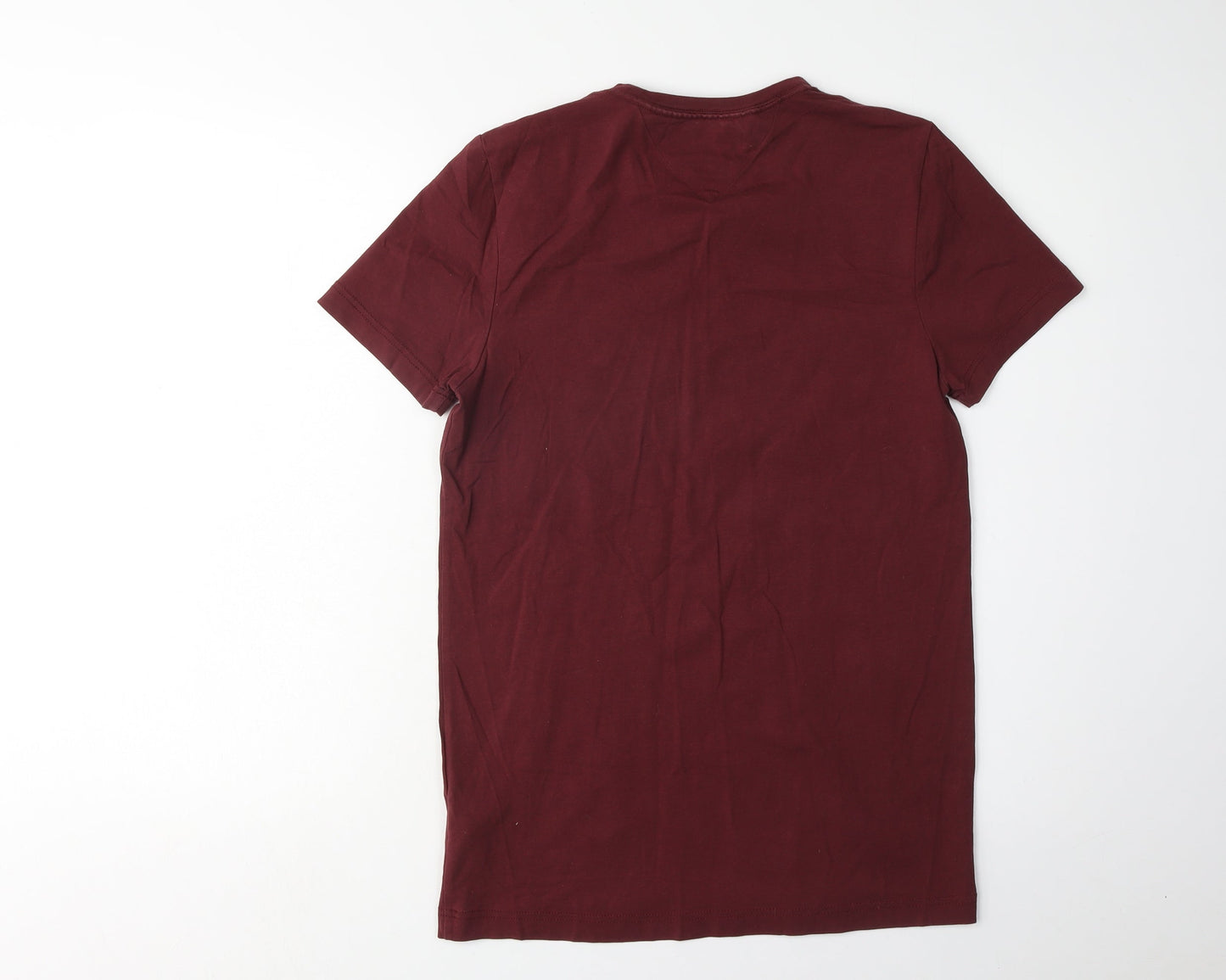 Tommy Hilfiger Men's Red Slim Fit T-Shirt - Size S