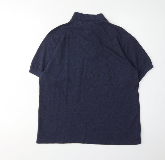 Lacoste Men's Blue Polo Shirt Classic Fit S