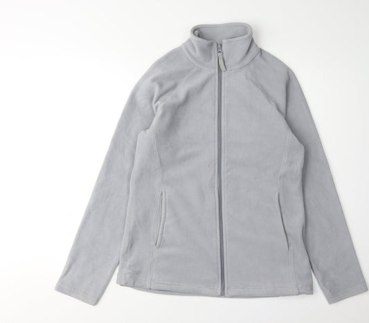 Mountain Warehouse Women's Grey Fleece Jacket Size 10