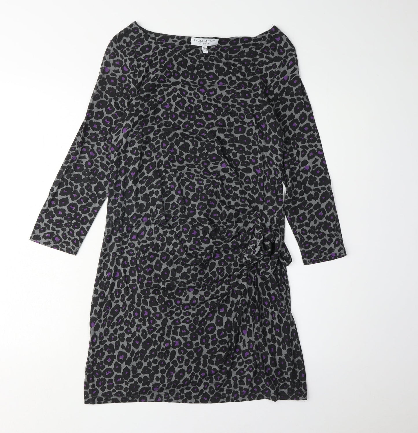 Laura Ashley Women's Multicoloured 3/4 Sleeve Dress