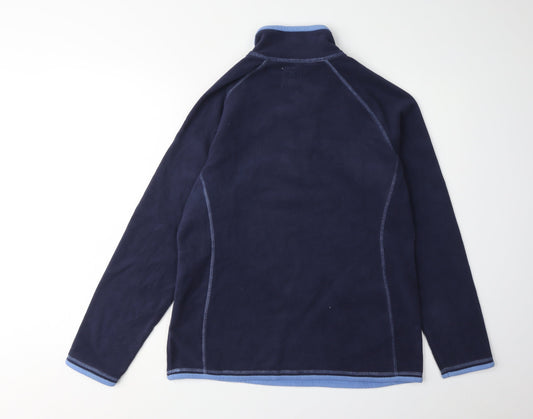 Mountain Warehouse Women's Blue Fleece Sweatshirt UK 14