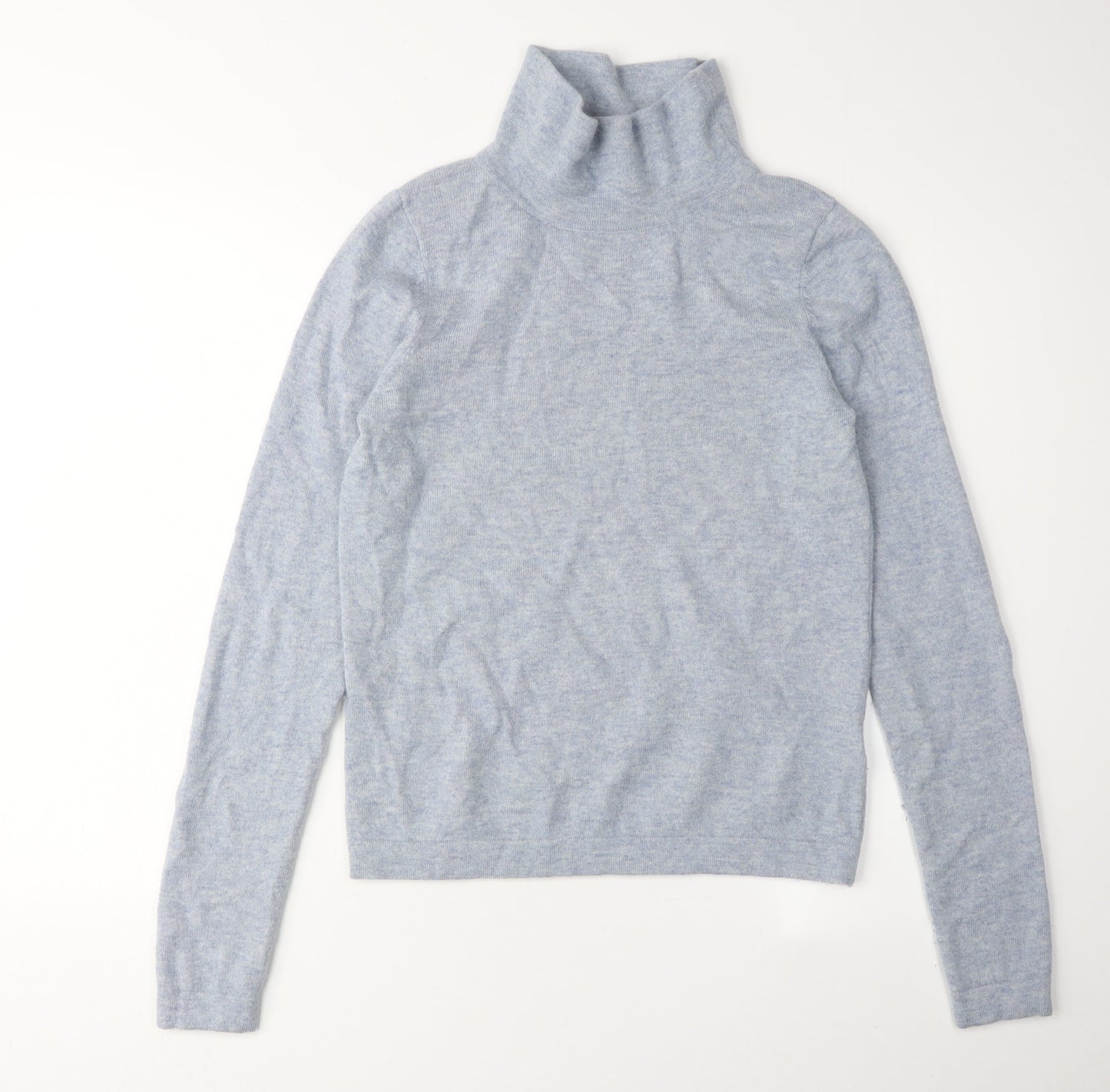 Hobbs Women's Grey Roll Neck Pullover Jumper M