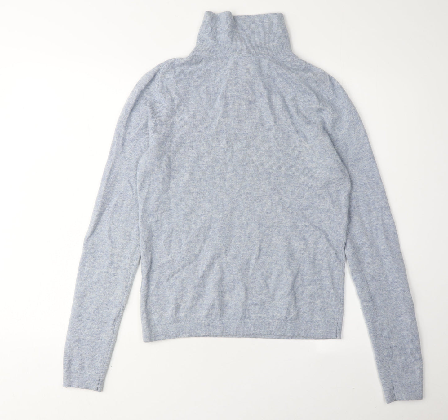 Hobbs Women's Grey Roll Neck Pullover Jumper M