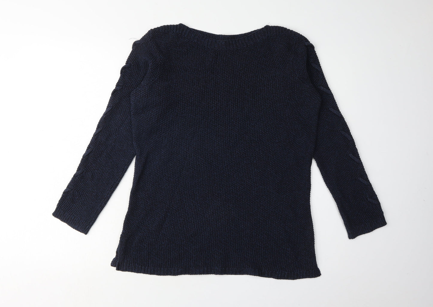 M&Co Women's Blue Jumper Size 10