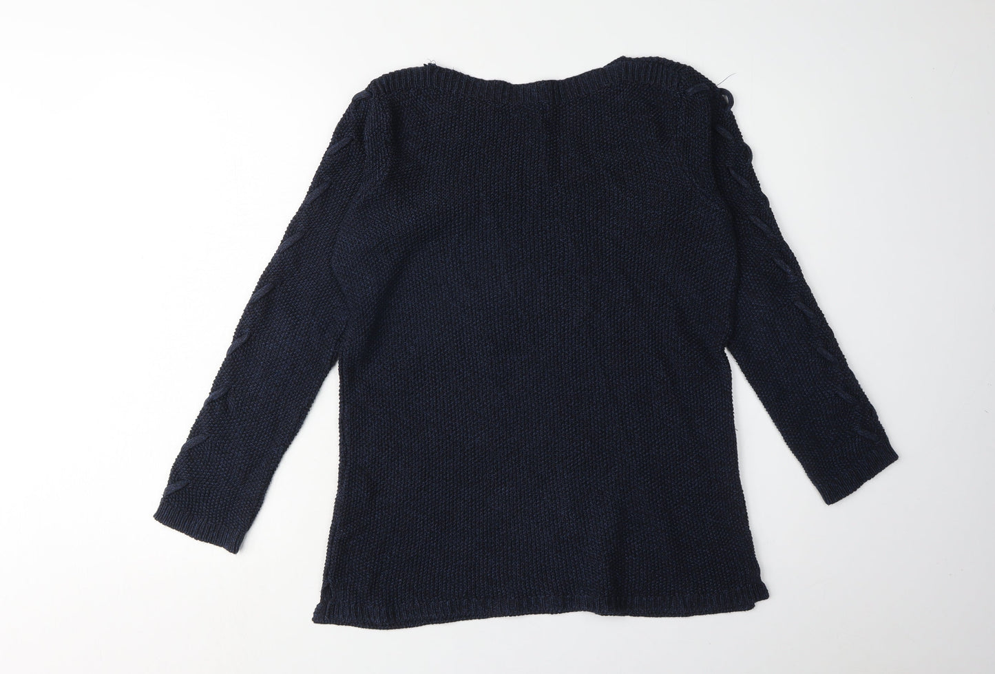 M&Co Women's Blue Jumper Size 10