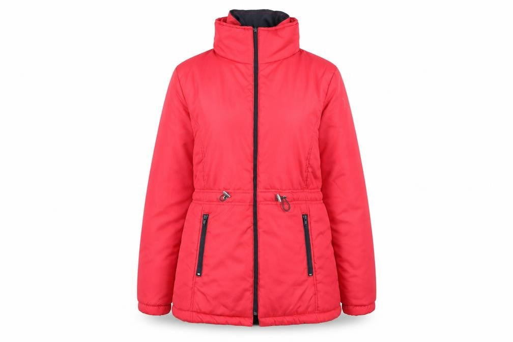 Anne De Lancay Women's Red Puffer Jacket S - Winter