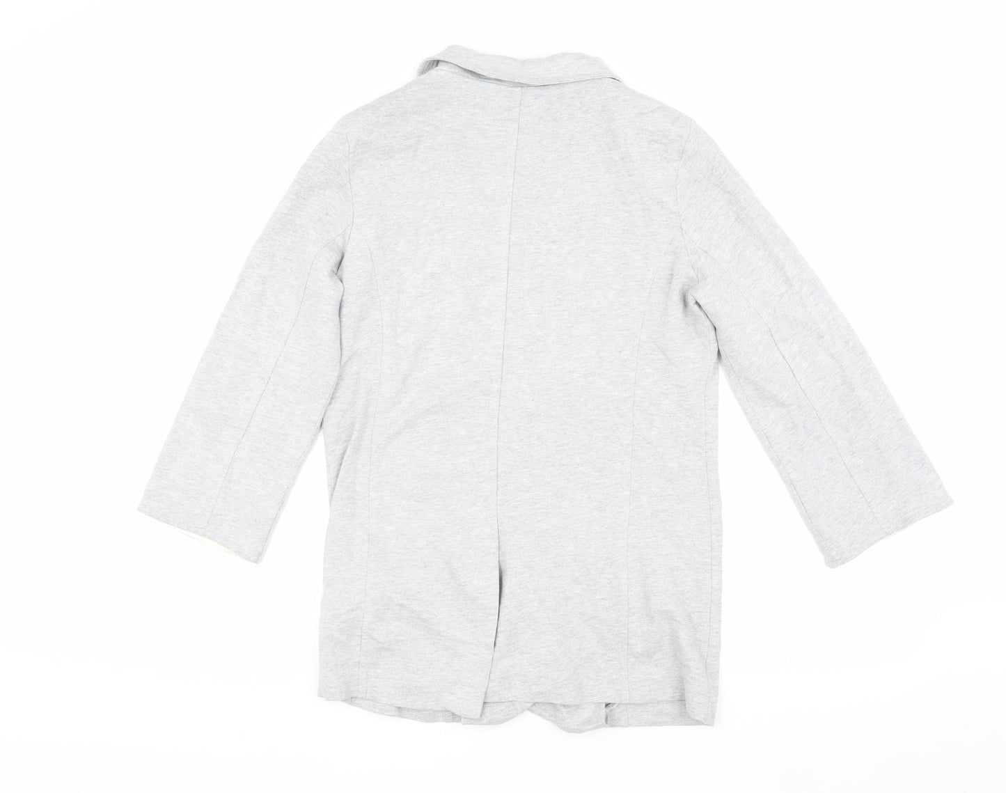 New Look Women's Grey Blazer, UK 10, Regular Fit