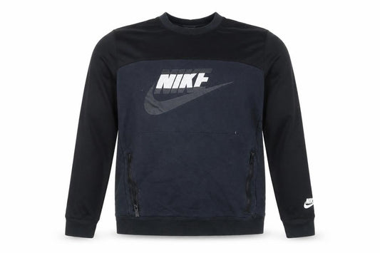 Mens UK S Regular Nike Black Pullover Sweatshirt