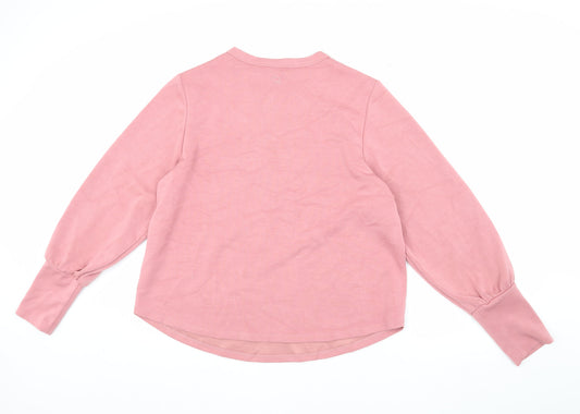 CC Heart Women's Pink Pullover Sweatshirt, Size L