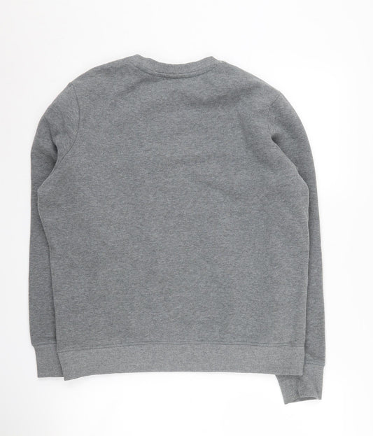Superdry Women's Grey Crew Neck Sweatshirt Size 12