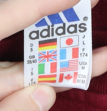 Adidas Men's Red Sweatshirt M Pullover Logo