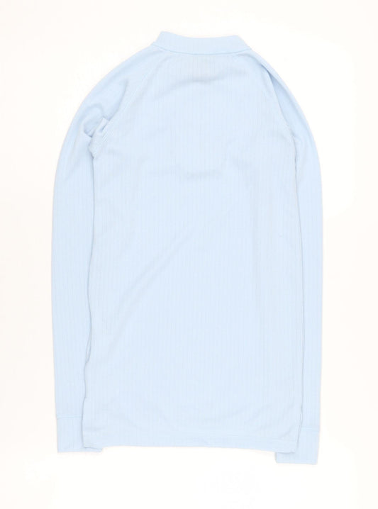 Trespass Girls Blue 1/4 Zip Sweatshirt, 9-10 Years, Activewear