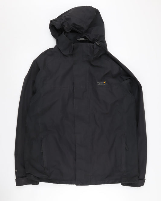 Regatta Men's Black Waterproof Hooded Jacket M