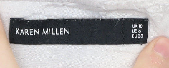 Karen Millen Women's Blue Sheath Dress Size 10