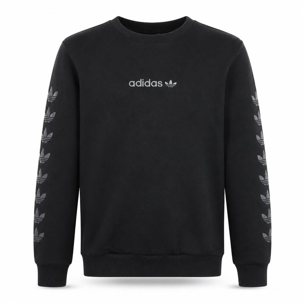 Adidas Boys Black Sweatshirt 11-12Y Lightweight Pullover