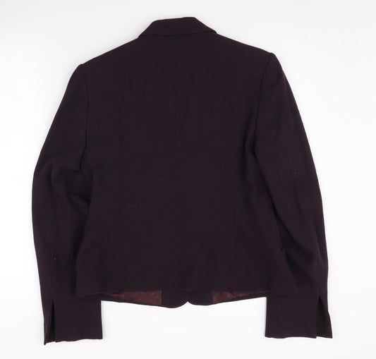 Laura Ashley Women's Purple Blazer UK 12