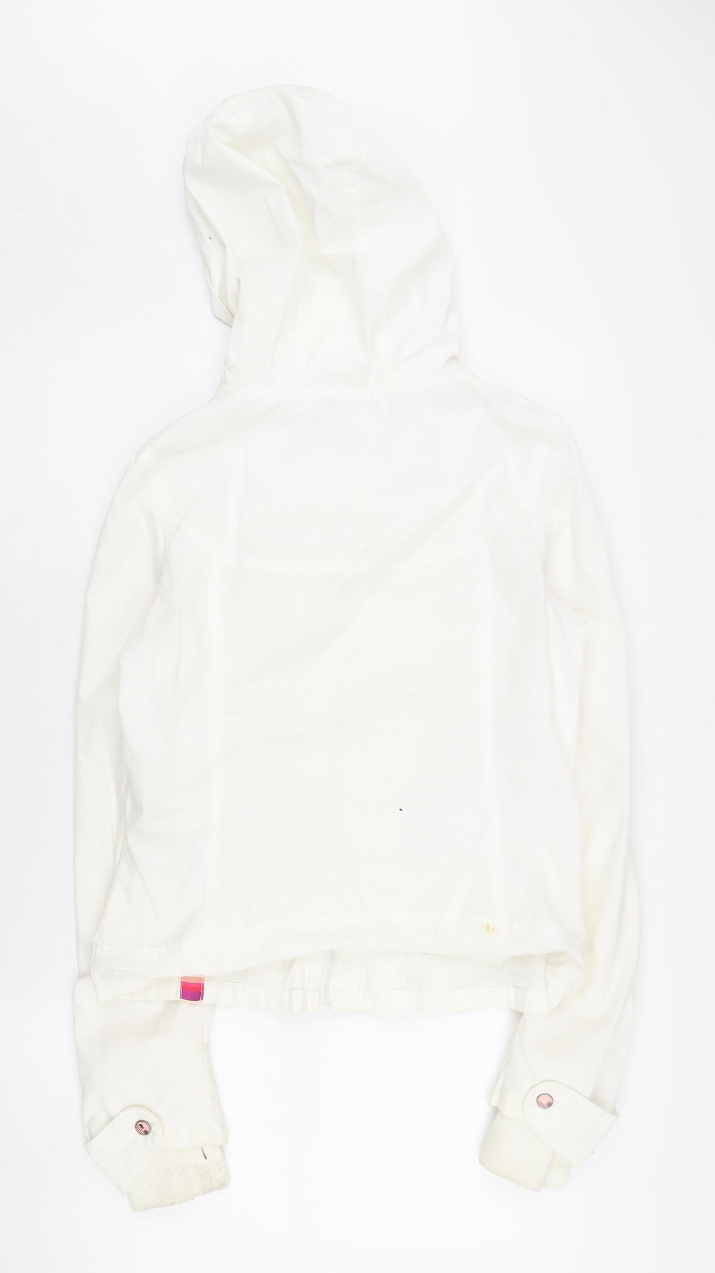SoulCal Women's White Hooded Casual Jacket Size 10