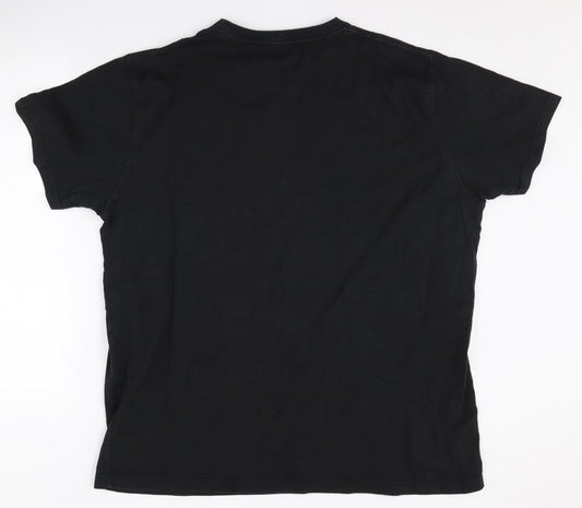 Animal Men's Black Comic T-Shirt 2XL, Short Sleeve, Cotton