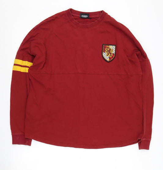 Harry Potter Unisex Red Gryffindor Sweatshirt M