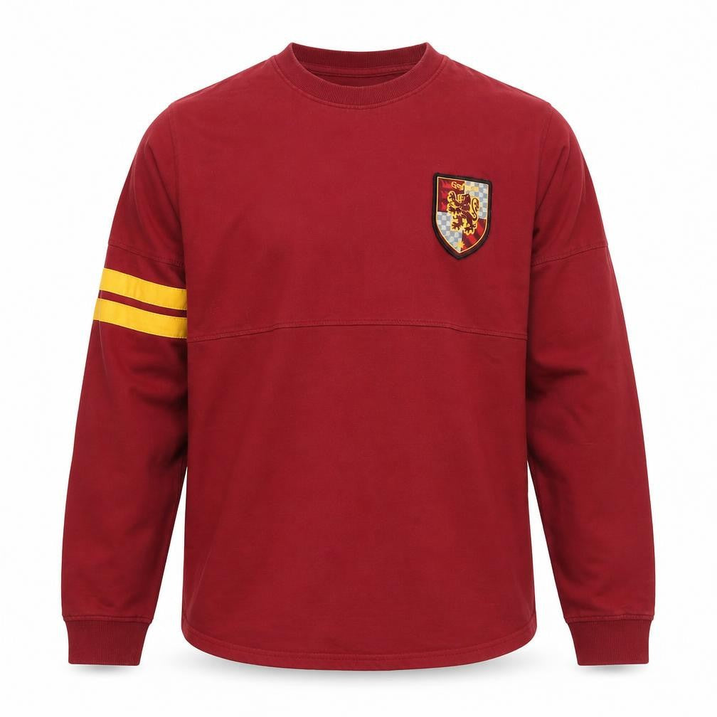 Unisex Adults UK M Regular Harry Potter Red Pullover Sweatshirt
