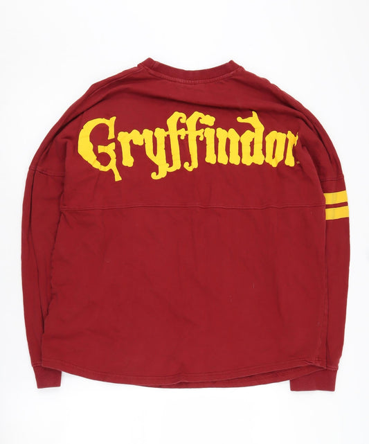Harry Potter Unisex Red Gryffindor Sweatshirt M