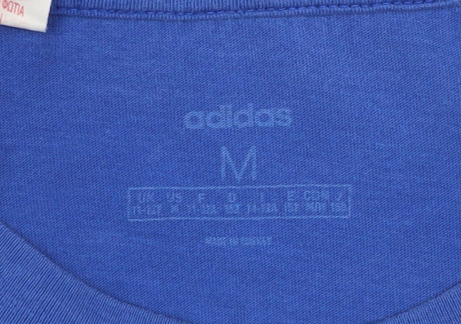 Adidas Boys Blue T-Shirt M, Casual Sports Style