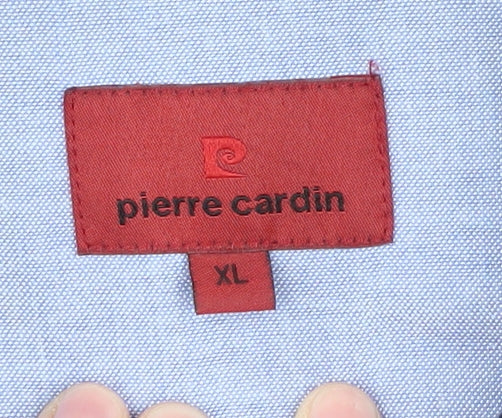 Pierre Cardin Men's Blue XL Full Zip Cotton Jacket