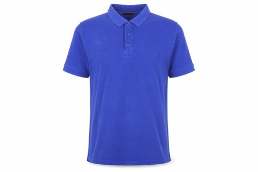 Pierre Cardin Men's Blue Polo Shirt L Short Sleeve