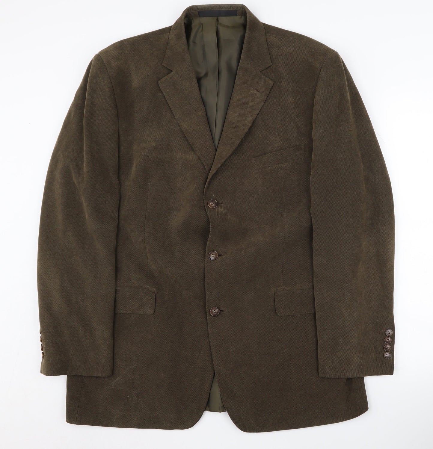 Marks & Spencer Men's Brown Blazer, Size 42R Formal