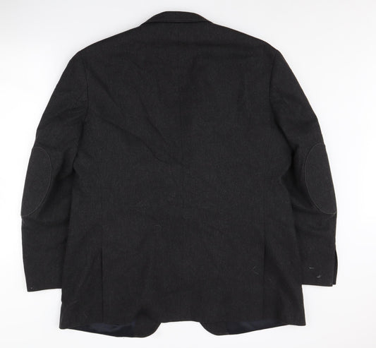Marks & Spencer Men's Black 44 Blazer Jacket