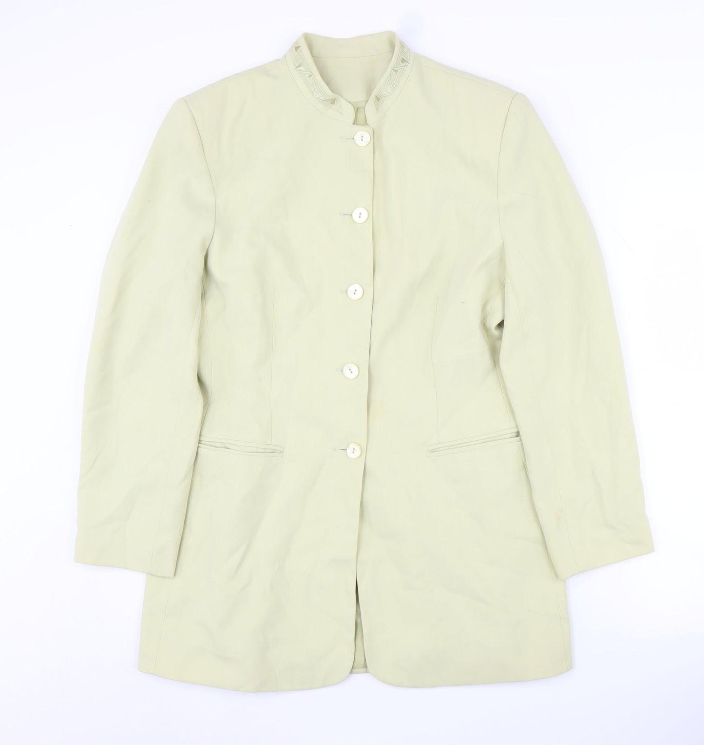 Richards Beige Womens Suit Jacket Size 14