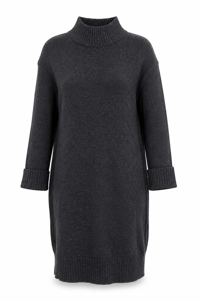 Mint Velvet Black Wool Jumper Dress XS for Women