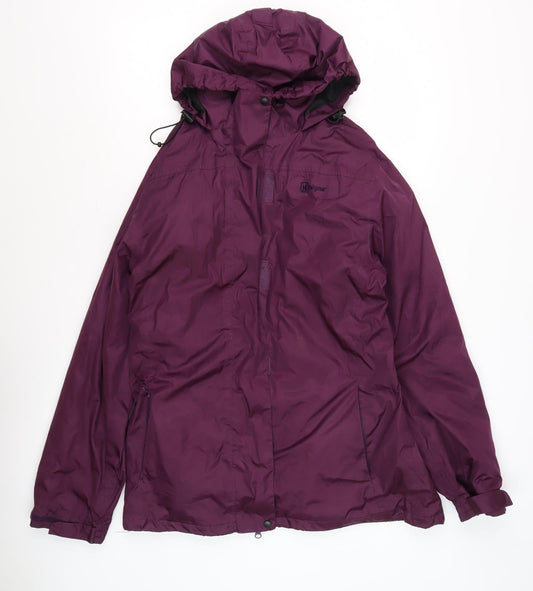 Hi Gear Women's Purple Rain Coat Size 12
