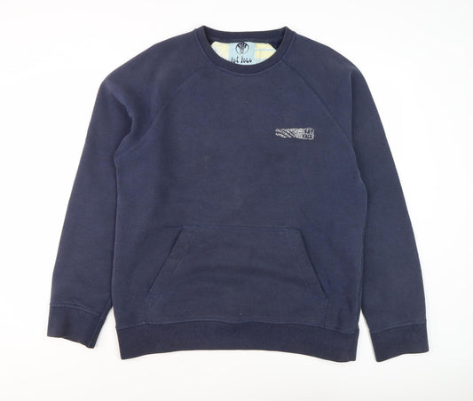 Fat Face Men's Blue Pullover Sweatshirt M