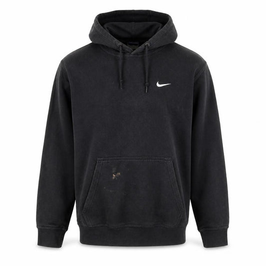 Mens UK M Regular Nike Black Pullover Hoodie