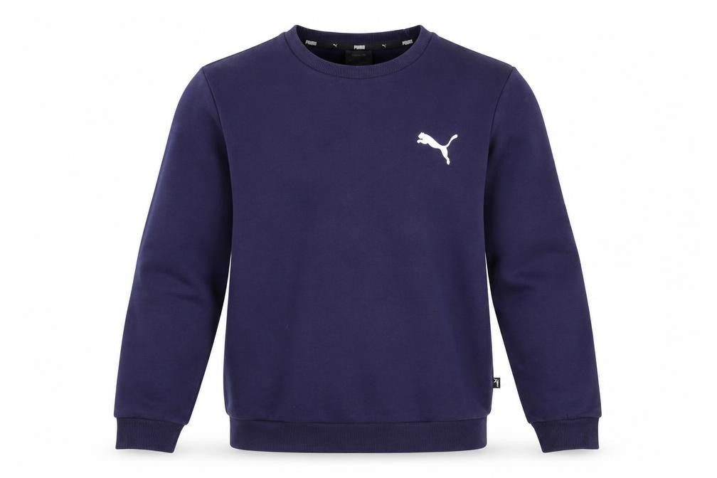 Mens UK S Regular PUMA Blue Pullover Sweatshirt