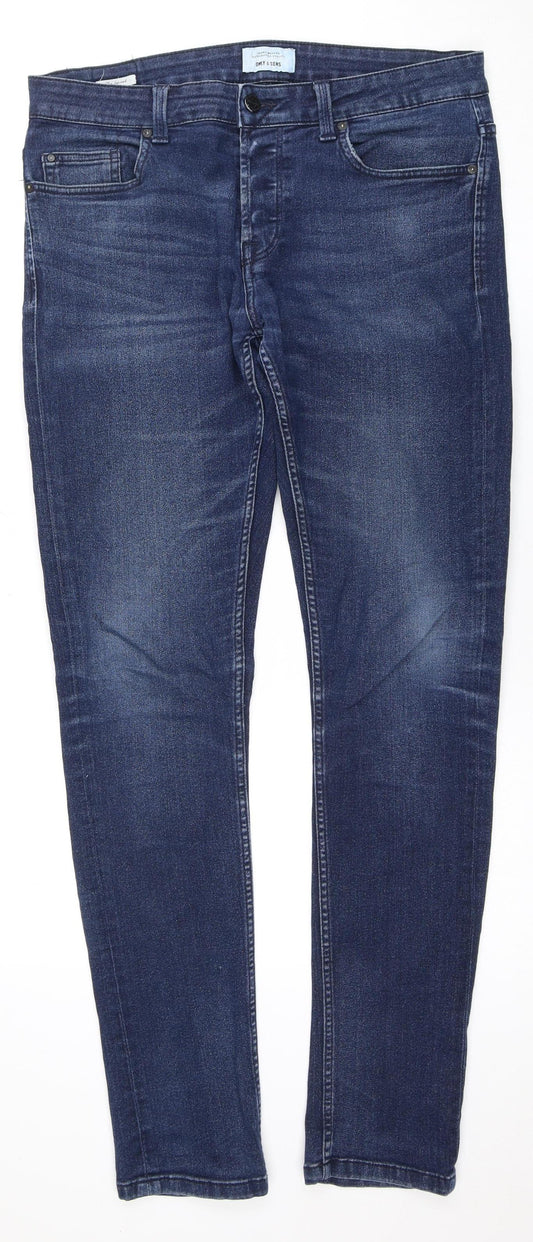 ONLY & SONS Blue Skinny Jeans Size L