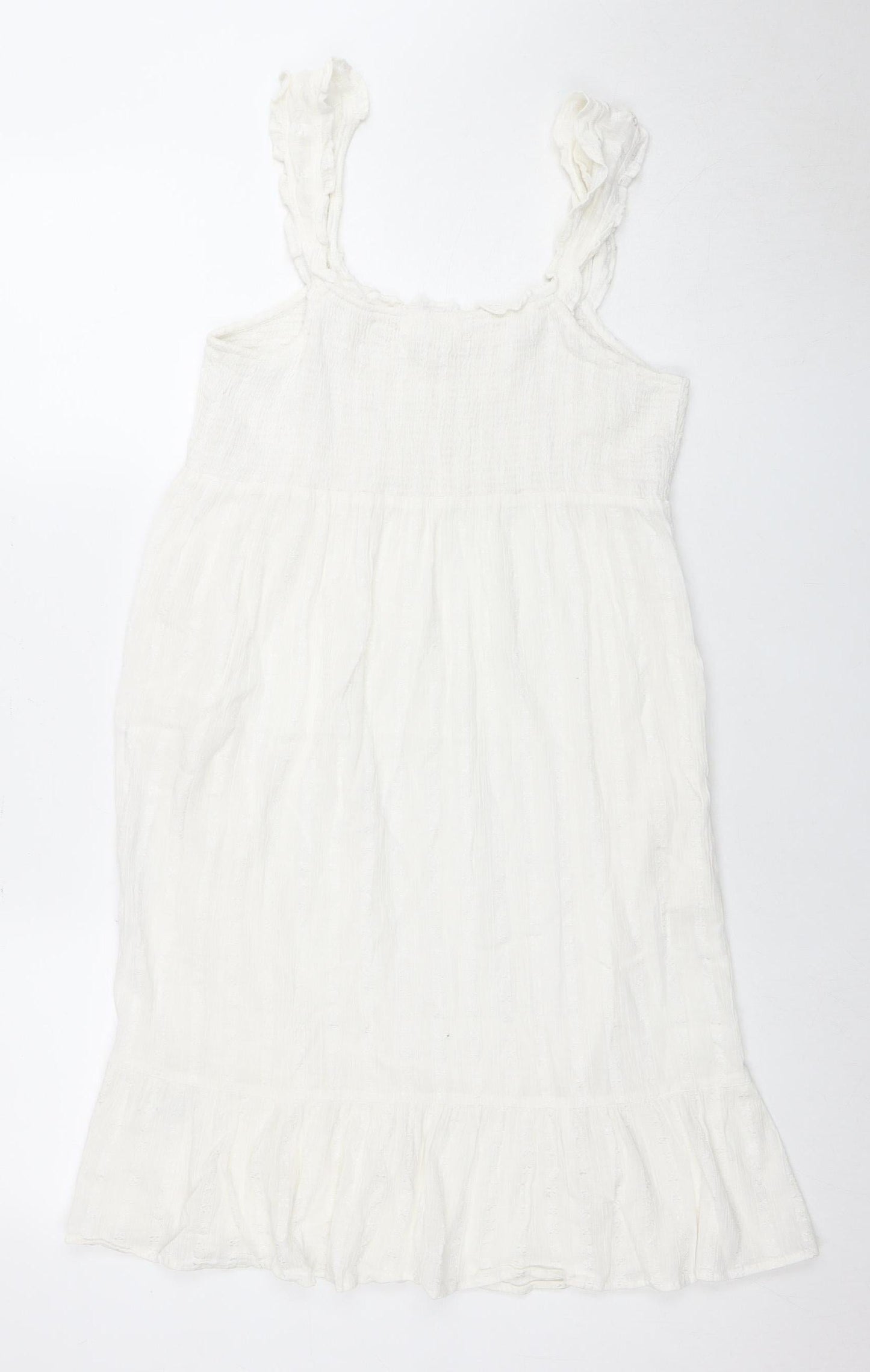 Marks and Spencer Women's White Sleeveless Dress