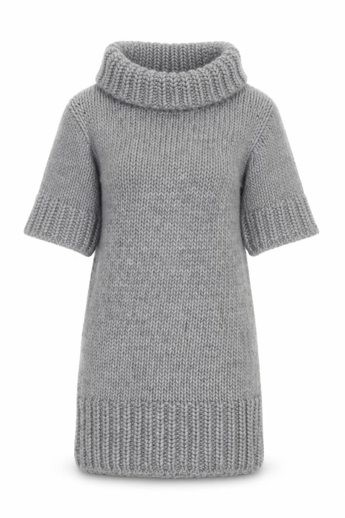 French Connection Grey Jumper Dress, Women, Size 10, Knit
