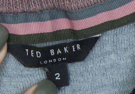 Ted Baker Women's Black Pullover Jumper Size 6