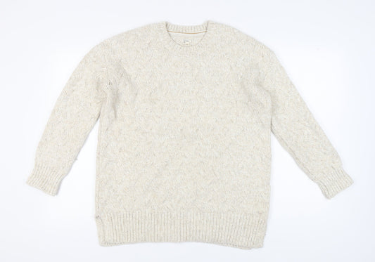 FatFace Women's Beige Pullover Jumper Size 12