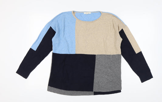 White Stuff Women's Multicoloured Jumper, Size 14